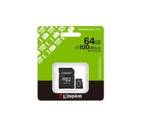 Kingston Canvas Select Plus microSD Memory Card 256GB microSDXC Gen3 150MB/s A1 Card + Adapter - SDCS3/256GB