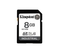 Kingston Industrial SD Card, Up to 100MB/s, High Endurance, UHS-I U3 V30 A1, (SDIT/8GB)