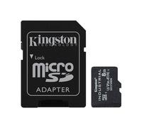Kingston Technology 8GB microSDHC Industrial C10 A1 pSLC Card + SD Adapter