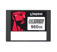 Kingston DC600M - SSD - Mixed Use - encrypted - 960 GB - internal - 2.5" - SATA 6Gb/s - 256-bit AES - Self-Encrypting Dr