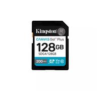 Kingston Technology Canvas Go! Plus 128GB SDXC Canvas Go Plus Gen4 200MB/s C10 UHS-I U3 V30