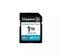 Kingston Canvas Go Plus SDXC Memory Card Gen4 200MB/s C10 UHS-I U3 V30 1TB-SDG4/1TB