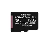 Kingston Technology 128GB micSDXC Canvas Select Plus 100R A1 C10 Single Pack w/o ADP