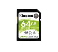 Kingston Technology 64GB SDXC Canvas Select Plus 100R C10 UHS-I U1 V10