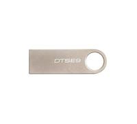 Kingston Technology Data Traveler SE9 16GB 16 GB USB 2.0 Beige USB Flash Drives (USB 2.0, Capless, Beige, Metal, 4-Pin USB Flash Drive, Flash)