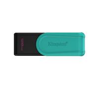 Kingston Technology DataTraveler 128GB Portable USB 3.2 Gen 1 Exodia S (Black/Turquoise)