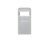 Kingston Technology DataTraveler 256GB USB Type-A 3.2 Micro USB Flash Drive - Silver