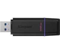 Kingston Technology DataTraveler 512GB Portable USB 3.2 Gen 1 Exodia Black/Purple