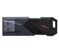 Kingston Technology DataTraveler 64GB Portable USB 3.2 Gen 1 Exodia Onyx