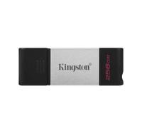 Kingston Technology DataTraveler 80 USB flash drive 256 GB USB Type-C 3.2 Gen 1 (3.1 Gen 1) Black, Silver