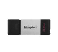 KINGSTON Data Traveler 80 64GB USB 3.2 TYPE-C Flash Drive 200MBs DT80/64GB