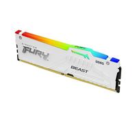 Kingston Technology FURY 16GB 5600MT/s DDR5 CL36 DIMM Beast White RGB EXPO