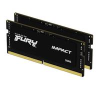 Kingston FURY Impact Black KF556S40IBK2-32 32GB (16GB x2) DDR5 5600MT/s Memory, SODIMM