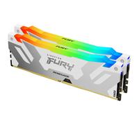 Kingston FURY Renegade RGB 32GB (2x16GB) DDR5 PC5-44800C38 7600MHz Dual Channel Kit - White