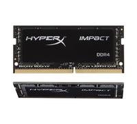 Kingston FURY Impact 64 GB (2 x 32 GB) 3200MHz DDR4 CL20 Laptop Memory Kit of 2 KF432S20IBK2/64, Black