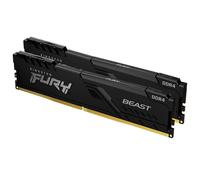 Kingston Technology FURY Beast 16GB 3200MT/s DDR4 CL16 DIMM (Kit of 2) Black