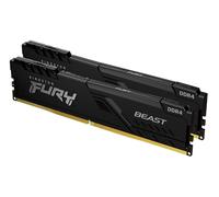 Kingston Technology FURY Beast 16GB 2666MT/s DDR4 CL16 DIMM (Kit of 2) Black