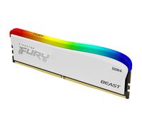 Kingston Technology FURY Beast 16GB 3200MT/s DDR4 CL16 DIMM White RGB SE