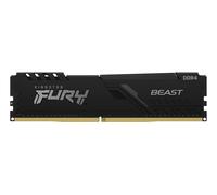 Kingston Technology FURY Beast 16GB 3733MT/s DDR4 CL19 DIMM 1Gx8 Black