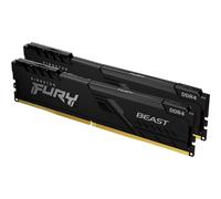 Kingston Technology FURY Beast 64GB 3200MT/s DDR4 CL16 DIMM (Kit of 2) Black
