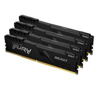 Kingston Fury Beast KF436C18BBK4/64 64GB (16GB x4) DDR4 3600Mhz Non ECC DIMM