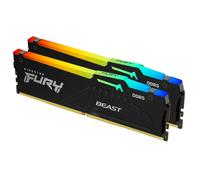 Kingston Technology FURY Beast 64GB 6400MT/s DDR5 CL32 DIMM (Kit of 2) RGB