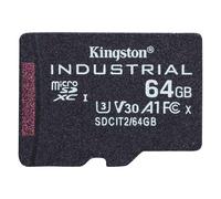 Kingston Technology Industrial 64 GB MicroSDXC UHS-I Class 10