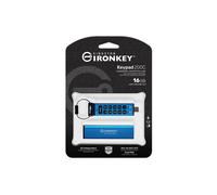 Kingston Technology IronKey 16GB USB-C Keypad 200C, FIPS 140-3 Lvl 3 (Pending) AES-256