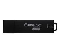 Kingston Technology IronKey D300 USB Flash Drive 16 GB USB Type A 3.0 (3.1 Gen 1) Black - USB Flash Drive (16 GB, USB Type A, 3.0 (3.1 Gen 1), 165 MB/s, Cover, Black)