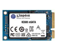 Kingston 1TB (1024GB) KC600 SSD mSATA, SATA 3.0 (6Gb/s), 3D TLC, 550MB/s R, 520MB/s W
