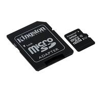 Kingston Technology SDC10G2/32GB 32 GB UHS Class 1/Class10 microSDHCUHS-I Flash Memory Card (Included microSDHC to SD Adapter), Black