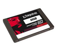 Kingston Technology SKC300S37A/60G Digital 60 GB SSDNow KC300 SATA 3 Solid State Drive with Adapter, 2.5 Inch