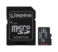 Kingston | UHS-I | 64 GB | microSDHC/SDXC Industrial Card | Flash memory class C