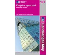 Kingston upon Hull, Beverley & Driffield OS Landranger Map 107