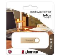 Kingston Technology DataTraveler 64GB 220MB/s Metal USB 3.2 Gen 1 SE9 G3