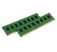 Kingston ValueRAM 16GB (2x8GB) Kit of 2 2666MT/s DDR4 Non-ECC CL19 DIMM 1Rx8 KVR26N19S8K2/16 Desktop Memory