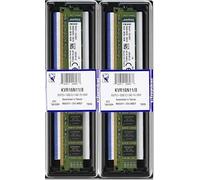 Kingston ValueRAM KVR16N11/8 16GB (2×8GB) DDR3-1600MHz (PC3-12800) CL11 240-Pin DIMM Desktop Memory Kit - Compatible with DDR3-1333MHz (PC3-10600)