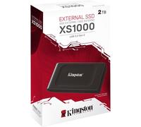 Kingston XS1000 2TB External SSD USB 3.2 Gen 2 Portable Solid State Drive Black