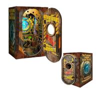 KingStora Mini DIY Book Nook Kit - Submarine Adventure Theme - Creative Desk Ornament - 3D Puzzle for Adult (10000 Leagues Under The Sea)
