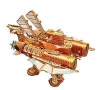 KingStora Vintage Steampunk DIY Mechanical Model Kit - Fantasy Airship - A Must-Have for Mechanical Enthusiasts Twenty Thousand Leagues Under The Sea A