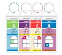 KINGSUM Cruise Luggage Tags for Royal Caribbean & Celebrity Cruise Essentials in 2024-2025 (4 Pack)