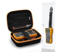 KingSung Hard Case Bundle with Magnet Hanging Strap for Fluke 117/115/116/114/113 Digital Multimeters