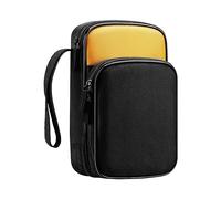KingSung Zippered Soft Tool Carrying Case for Fluke 117/116/115/114/113 Digital Multimeter 62 Max and Many More, with Smooth Zipper and Thick Wrist Strap, Built-in Shock-Proof Cotton, Double-Layer