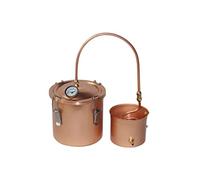 Kingsunshine 6L Pure Copper Boiler Pot Alembic Still Wine Alcohol Water Distiller