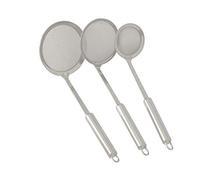 KINGSUPER Hot Pot Fat Skimmer Spoon Stainless Steel Mesh Food Strainer for Oil Filter Skimming Grease and Foam