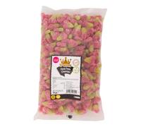 Kingsway 3kg Fizzy Twin Cherries Bulk Bag, Sour Fruit Flavoured Gummy Sweets, Freshly Sealed Pick and Mix Tub Filler for Party Bags and Sweet Tables