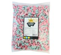 Kingsway Fizzy Bubblegum Bottles 3kg Bulk Sharing Bag - Sour Chewy Pick and Mix Sweets for Kids Party Bags, Wedding Candy Buffets and Celebrations
