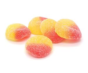 Kingsway: Fizzy Peaches - 500g Retro Sweets Candy Halal Jelly Pick and Mix