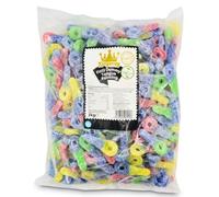 Kingsway Fizzy Tongue Painting Dummies 3kg Bulk Bag | Sour Sugar Coated Fruit Flavour Sweets That Change Your Mouth Colour | Perfect for Party Bags and Sharing Bowls