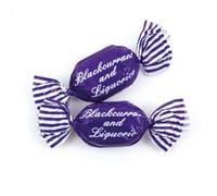 Kingsway Retro Boiled Sweets - Blackcurrant Liquorice - Wedding / Party Bag 1kg